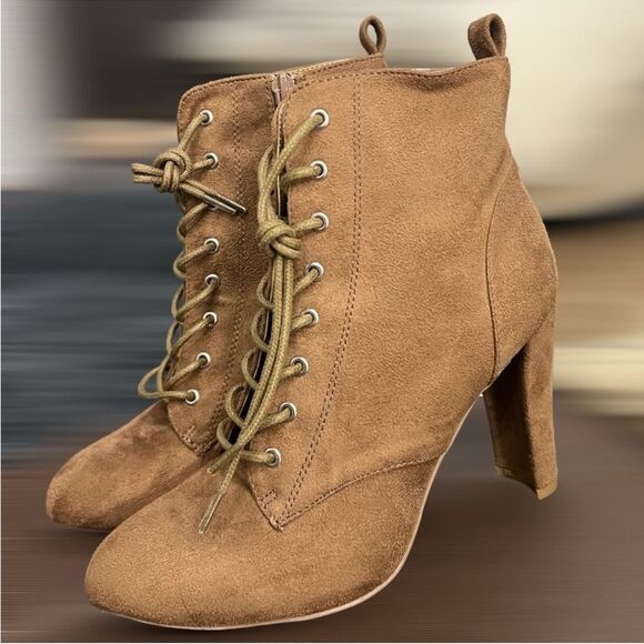 Wild diva heeled booties - Picture 1 of 5